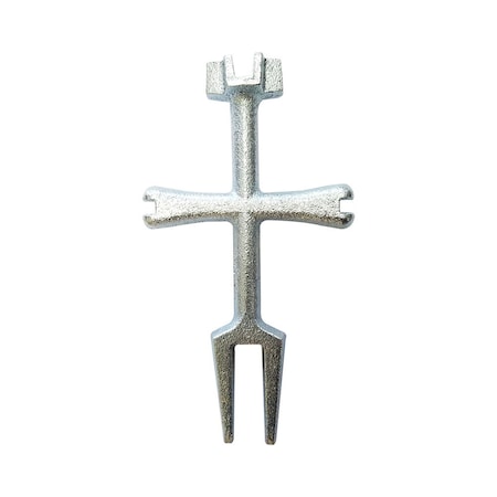 Thrifco Plumbing 4-Way Pop-Up Plug Wrench 4400101